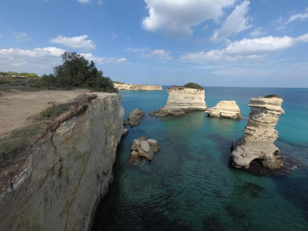 Hotel Alba Chiara Sant'Andrea Salento Bagian luar foto
