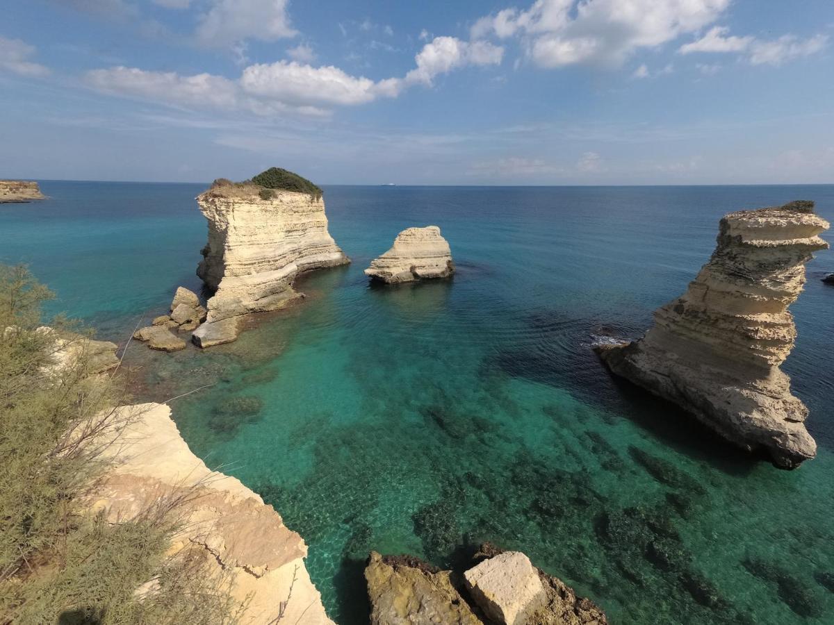 Hotel Alba Chiara Sant'Andrea Salento Bagian luar foto
