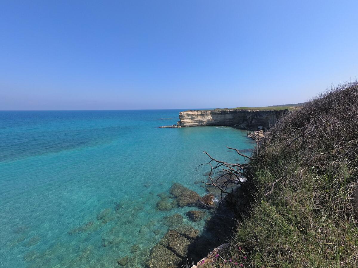 Hotel Alba Chiara Sant'Andrea Salento Bagian luar foto