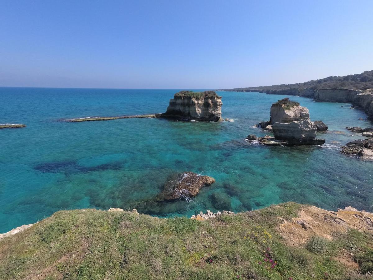Hotel Alba Chiara Sant'Andrea Salento Bagian luar foto