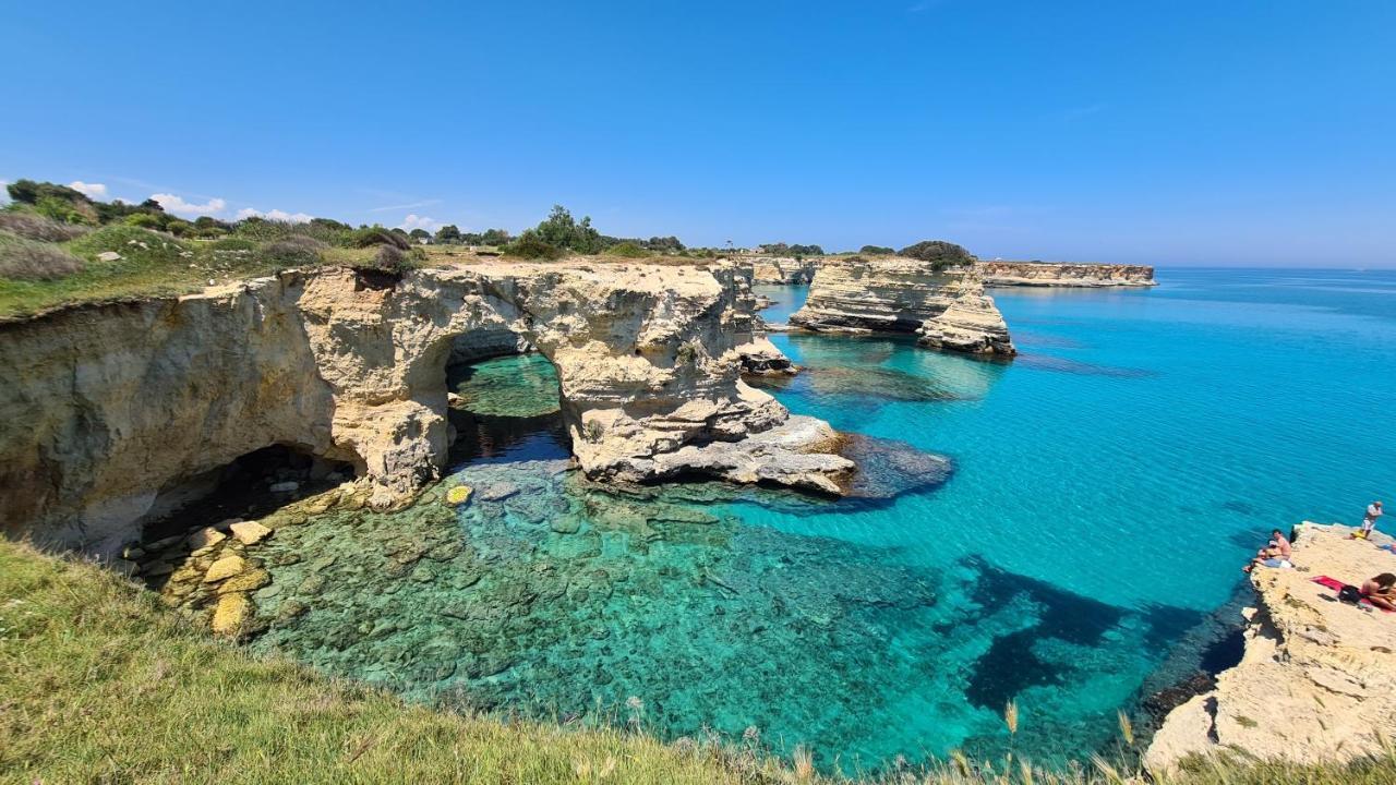 Hotel Alba Chiara Sant'Andrea Salento Bagian luar foto