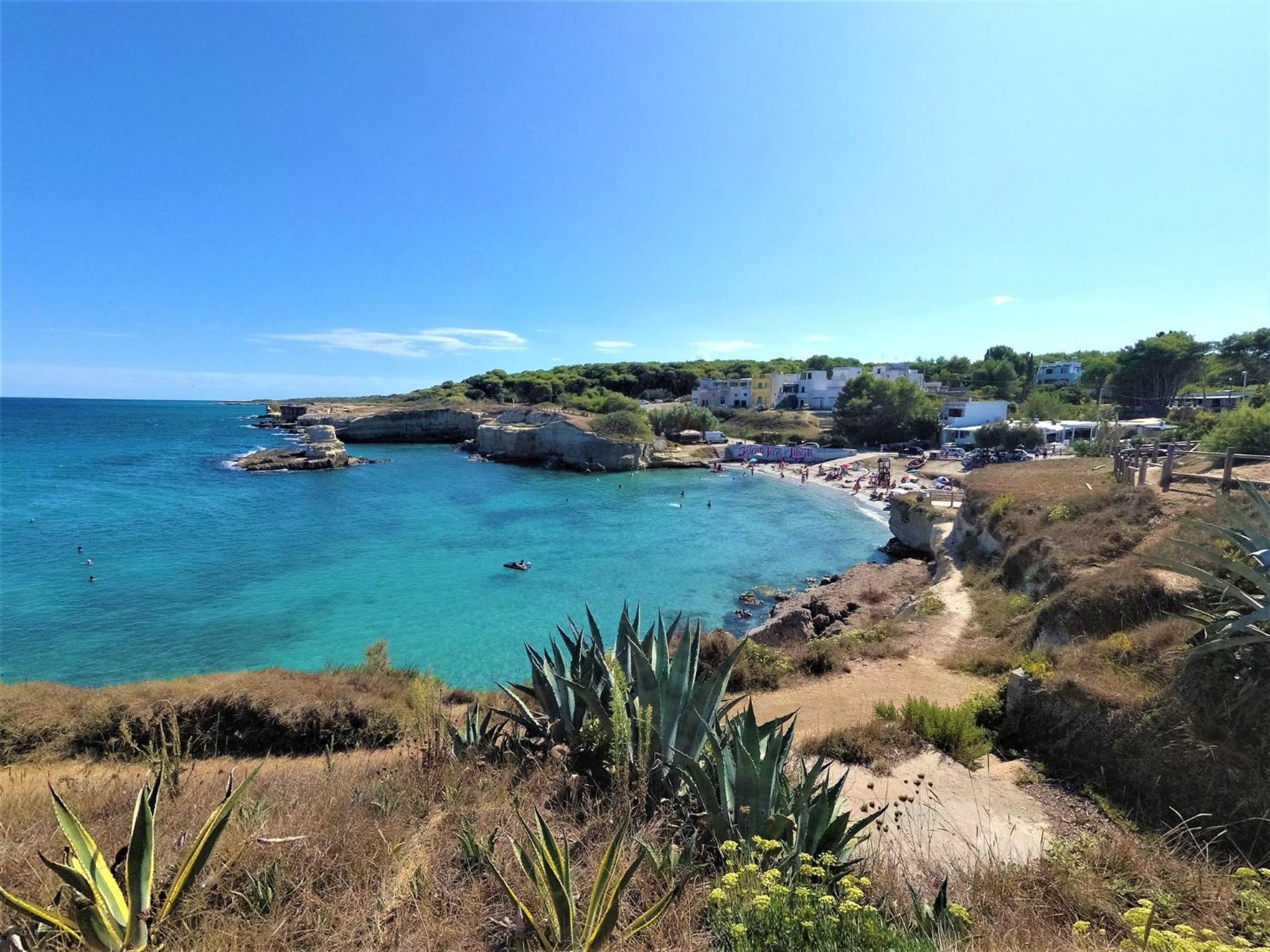 Hotel Alba Chiara Sant'Andrea Salento Bagian luar foto